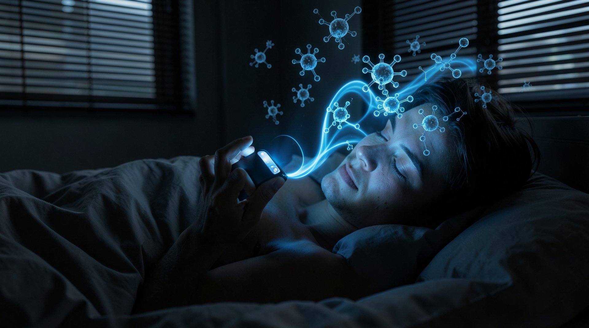 Uyku Hijyeni: Mavi Işığın Melatonin Üzerindeki Görünmez Etkisi